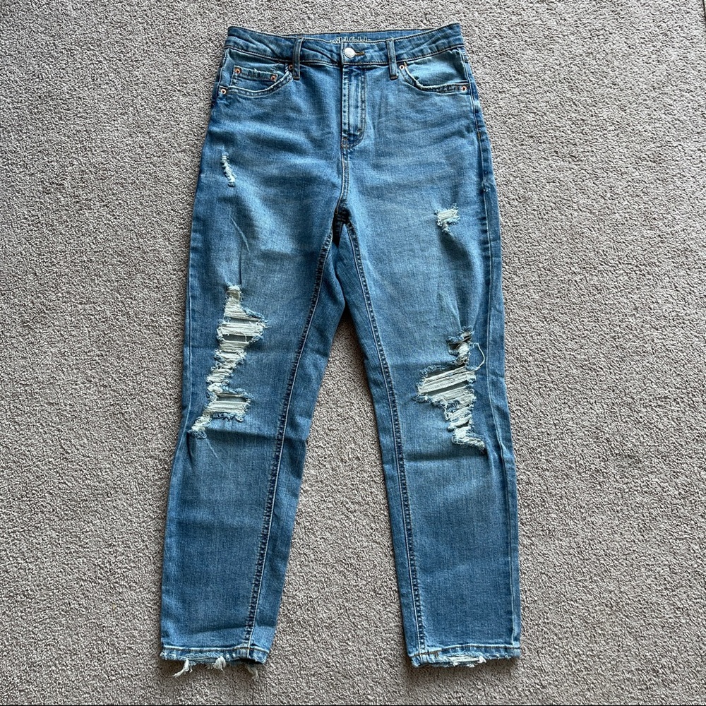 High Rise Mom Jeans